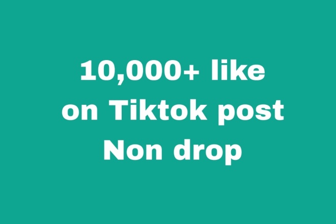 10 000 оригинальных лайков TikTok