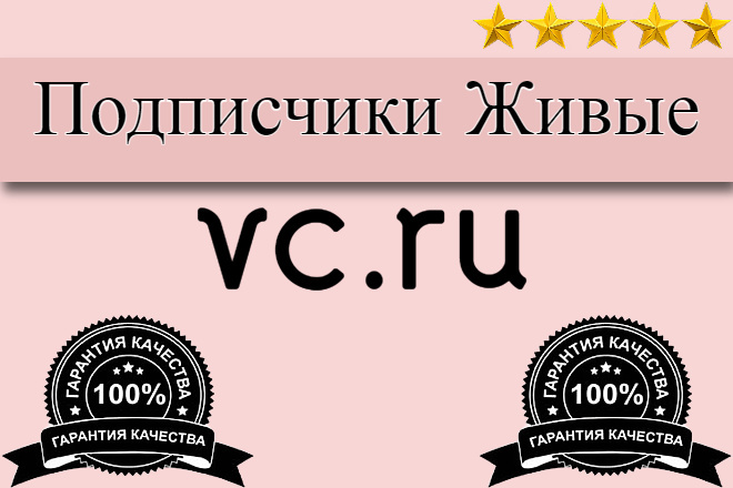 100 живых активных подписчиков в VC.RU