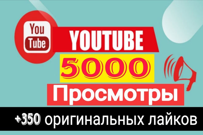 5000 просмотров на YouTube + 350 лайков через Google Ads