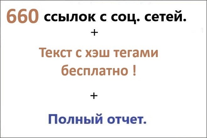 660 ссылок с соц сетей. Ускорение индексации. Естественные ссылки