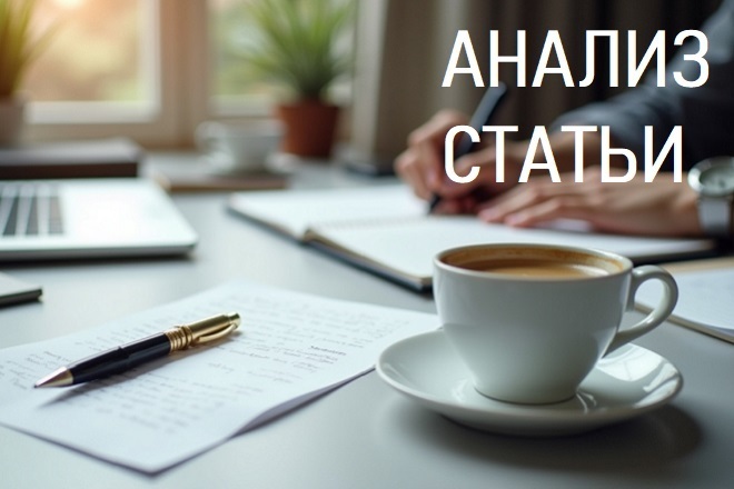Аналитика, статьи