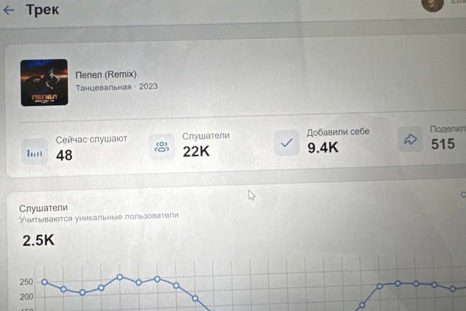 Более 10 плей листов ВК музыка