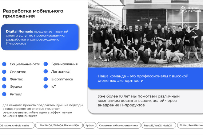 Cоздам мобильное приложение с нуля до публикации