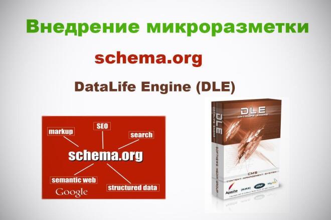 DLE микроразметка schema.org настройка