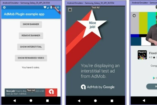 Добавление Google Firebase AdMob рекламы в Android приложение