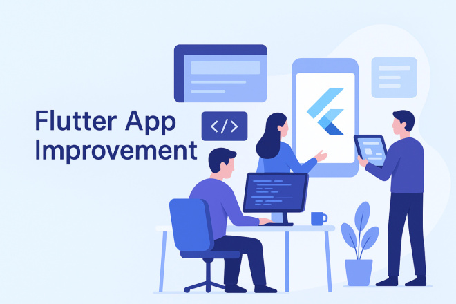 Доработка и улучшение Flutter приложений