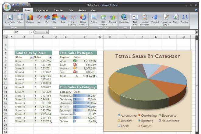 Excel - формулы, таблицы