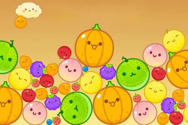 Готовый шаблон игры на Unity Fruit Mania. Для Яндекс Игр