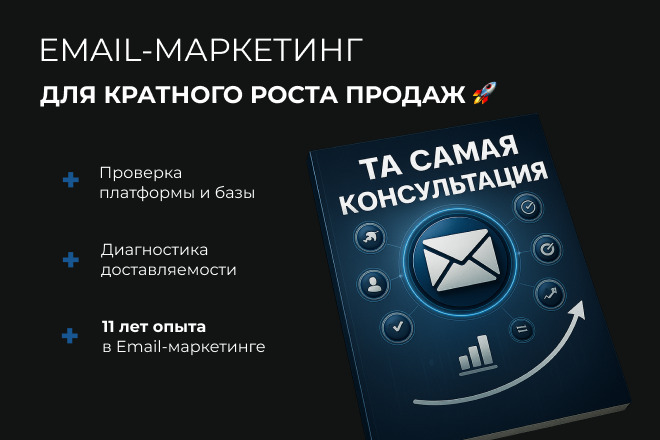 Консультация по Email-маркетингу: аудит, доставляемость, шаблоны