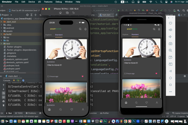Конвертация Wordpress сайт в нативное IOS или Андроид приложение