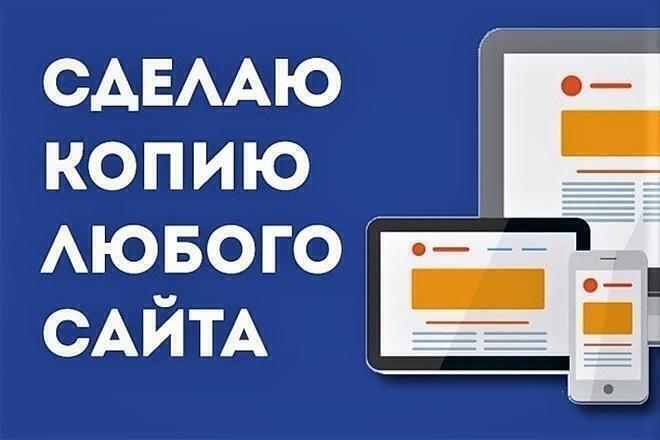 Копия сайта на платформах tilda, flexbe, platformalp, creatium