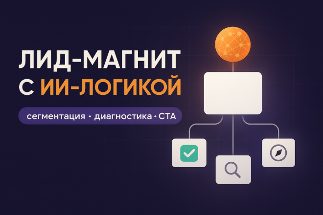 Лид-магнит с ИИ-логикой: сегментация, диагностика, CTA