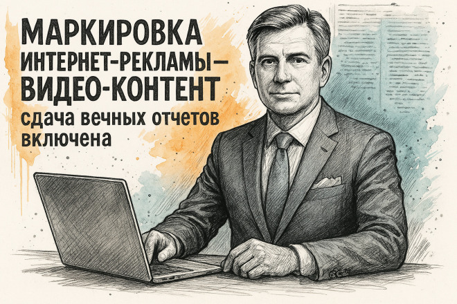 Маркировка видеоконтента со сдачей вечных отчетов в ЕРИР