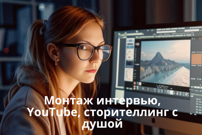 Монтаж интервью, YouTube, сторителлинг с душой