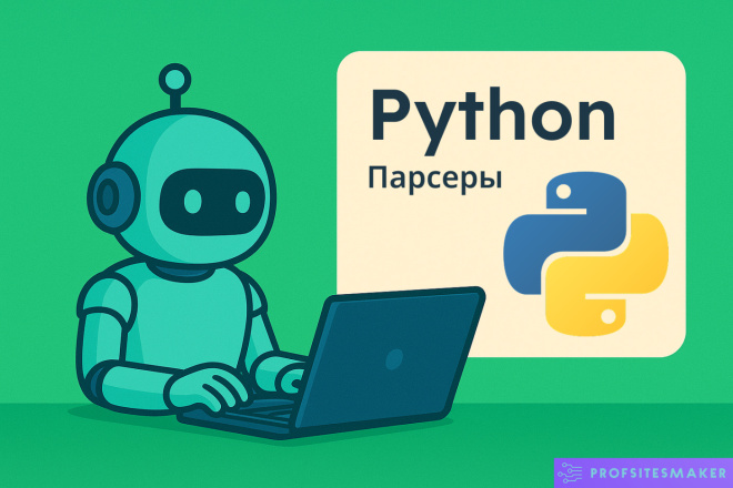 Напишу парсер для сайта на Python