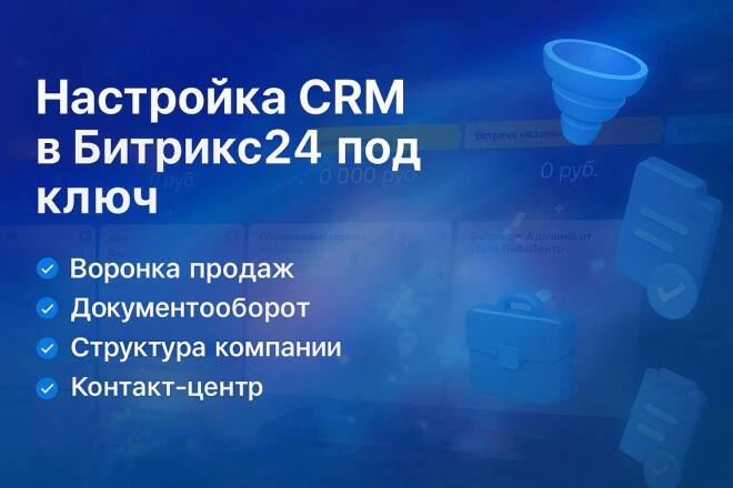 Настройка CRM-системы Битрикс24