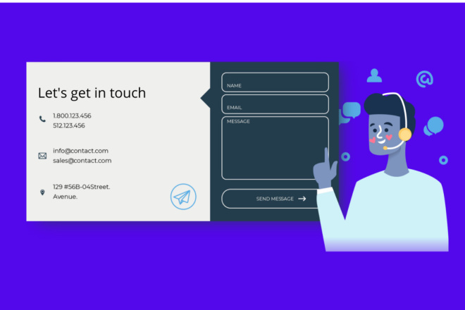 Настройка формы обратной связи для сайта, любой CMS