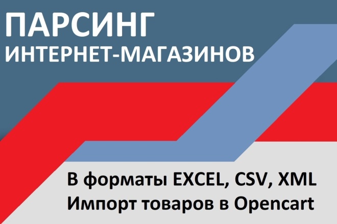 Парсинг интернет-магазинов, импорт товаров в Opencart, Опенкарт