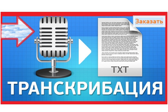Переведу аудио, видео в текст транскрибация