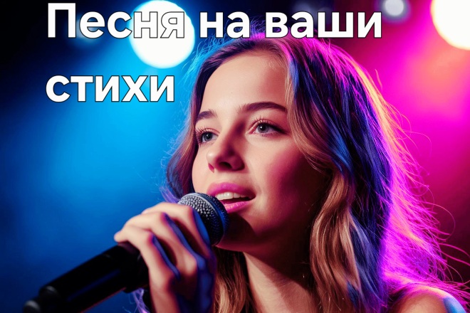 Песня на ваши стихи с помощью AI