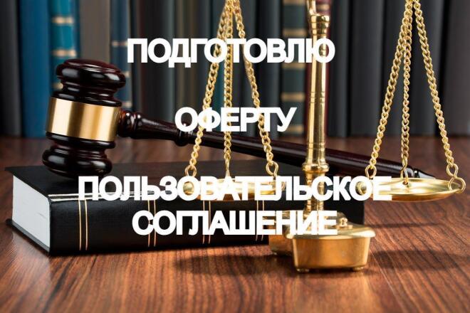 Подготовлю Публичную Оферту, Пользовательское соглашение
