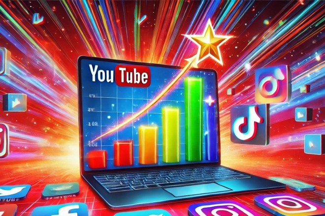 Полные просмотры, лайки и комментарии твоих видео на YouTube