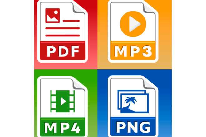 Преобразую файлы в нужный формат PDF, DOCX, JPG, PNG
