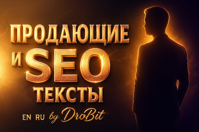 Продающие + СЕО тексты на EN и RU быстро и доступно
