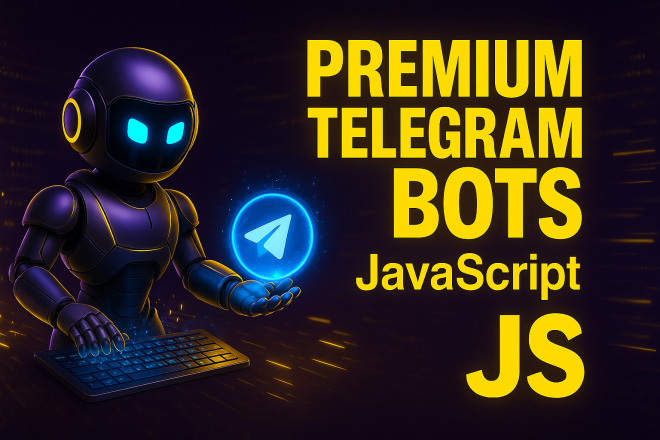 Профессионально разработаю Telegram-бота на Node JS под ваши задачи