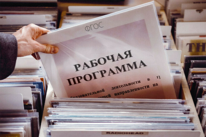 Рабочая программа воспитателя детского сада