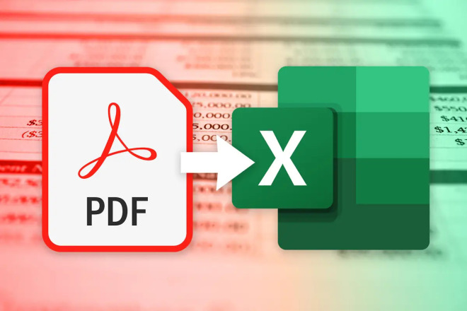 Распознавание таблиц Excel из PDF файлов, картинок и фотографий