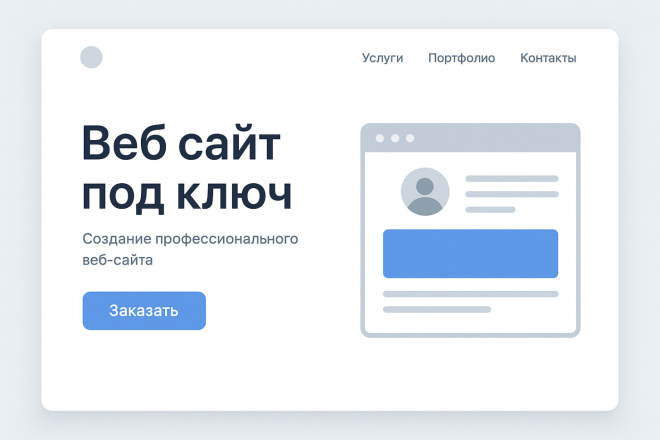 Разработка веб-сайта