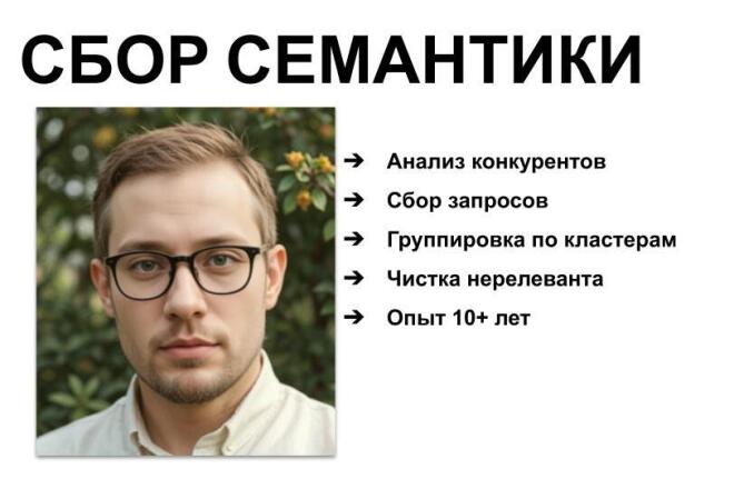 Сбор и кластеризация семантического ядра по готовому сайту + структура