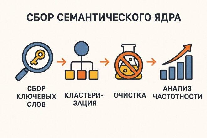 Семантическое ядро с кластеризацией
