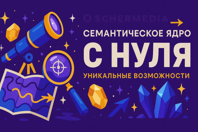 Семантическое ядро с нуля: до 1000+ уникальных ключей по вашей нише
