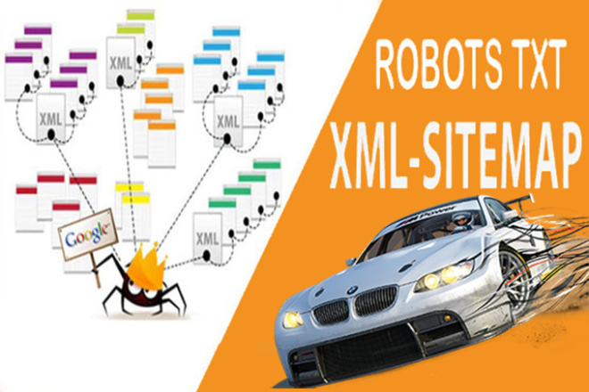 Создам и Настрою Robots.txt и Sitemap.XML - роботс и XML карту сайта