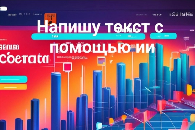 Создам текст или статью с помощью искусственного интеллекта