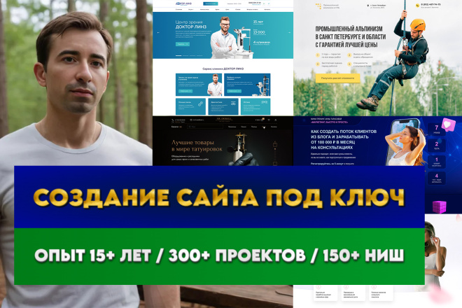 Создание сайта под ключ. Сайт на WordPress. Разработка сайта Битрикс
