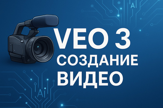 Создание видео в VEO 3