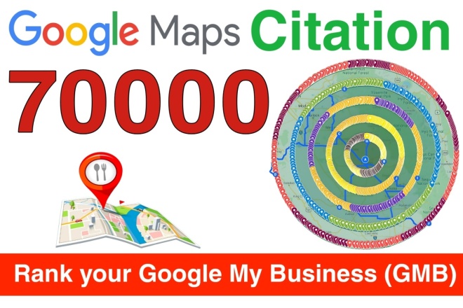 Создайте 70000 цитирований Google Maps, оцените свой листинг GMB
