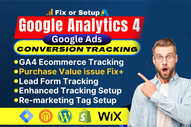 Свяжите события конверсии Google Ads с GA4