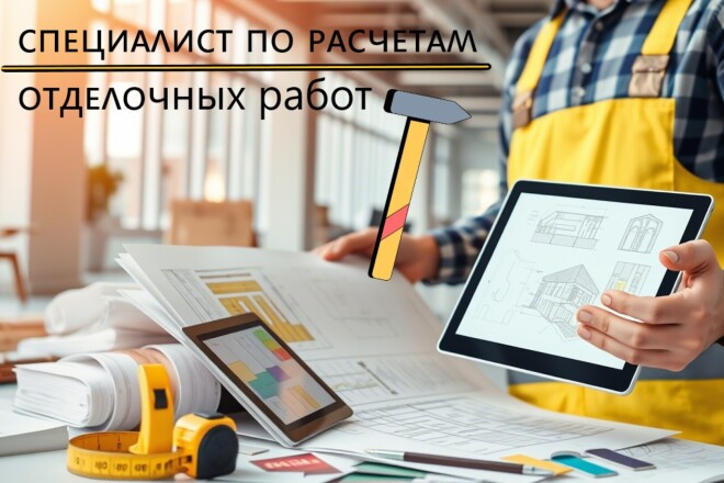 Технический специалист по расчетам отделочных работ