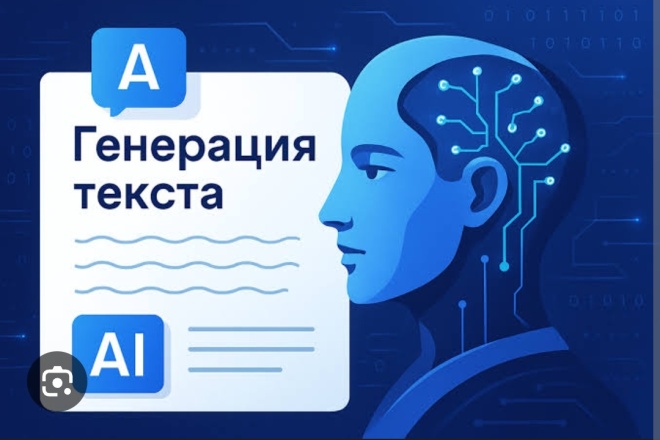 Текст через ИИ