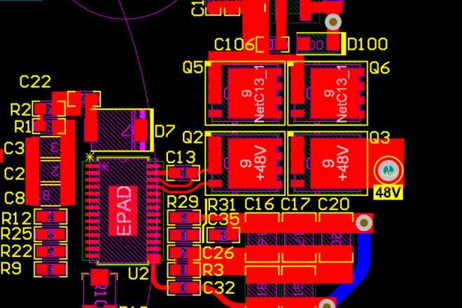 Трассировка печатных плат Altium Designer