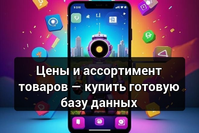 Цены и ассортимент товаров купить готовую базу данных