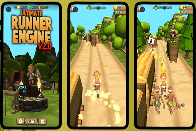 Ultimate Runner Engine 3D