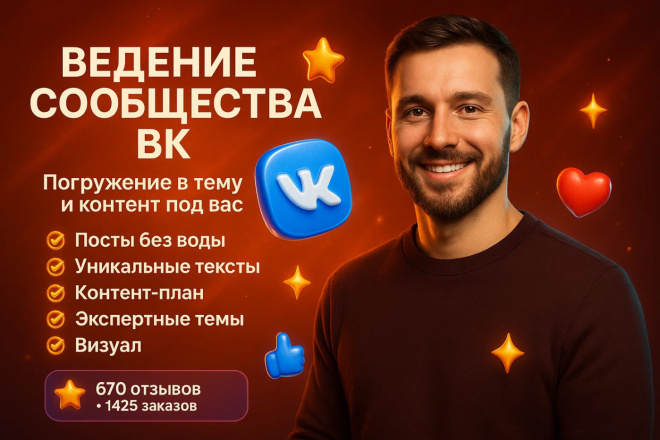 Ведение ВК, Вконтакте: оформление, контент, посты и администрирование