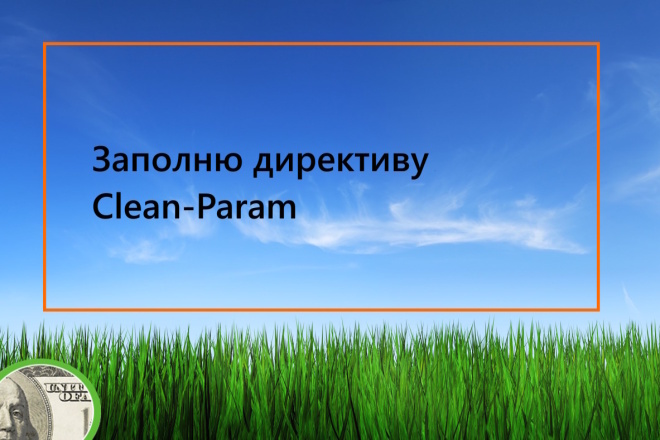 Заполню директиву Clean-Param
